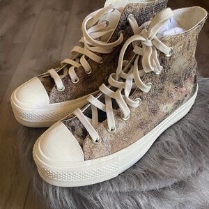 Converse Platform Sneaker Bronze Egret
